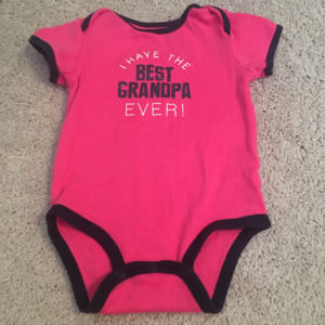 NWT Carters onesie Size: 18 months